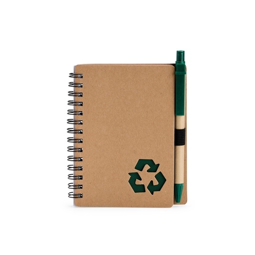 [X198536] CADERNO ECOLÓGICO COM CANETA