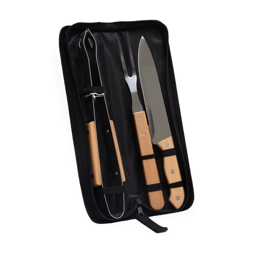 [X187445] KIT CHURRASCO 3 PEÇAS