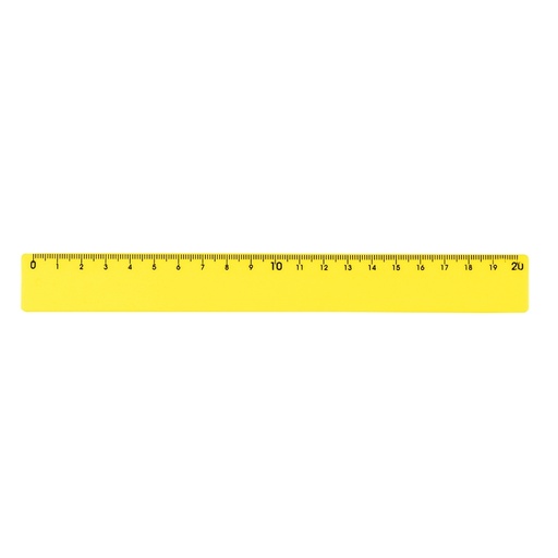 [X072346] RÉGUA PLÁSTICA 20CM
