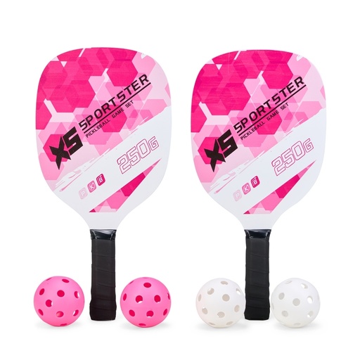 [X228516] KIT RAQUETES PICKLEBALL 6 PEÇAS