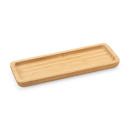 [X120987] PETISQUEIRA RETANGULAR DE BAMBU 26*10CM