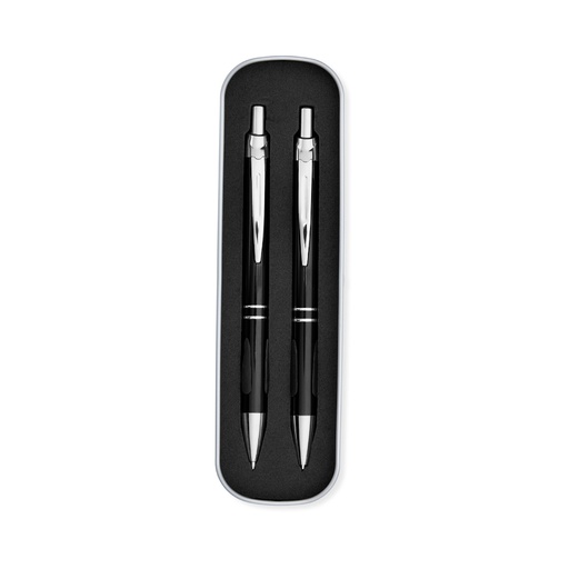 [X254991] CONJUNTO CANETA E LAPISEIRA METAL