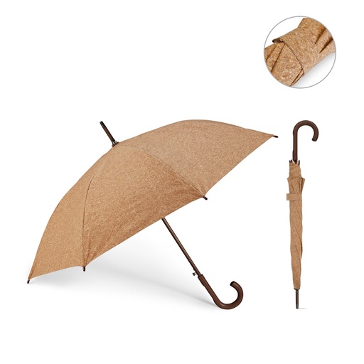 [99141-160] SOBRAL. Guarda-chuva em cortiça com abertura automática