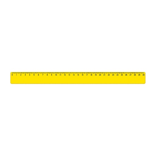 [X264180] RÉGUA PLÁSTICA 30CM