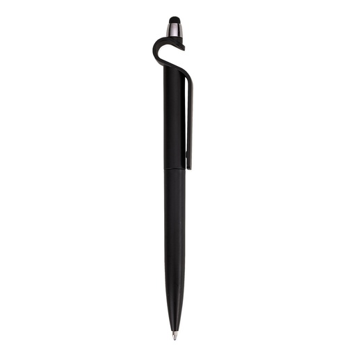 [X112119] CANETA PLASTICA C/ SUPORTE E TOUCH