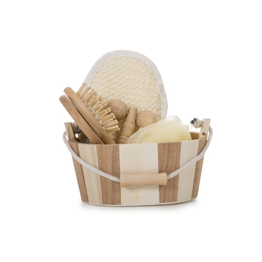 [X008176] KIT BANHO ECOLÓGICO C/ 5 PÇS