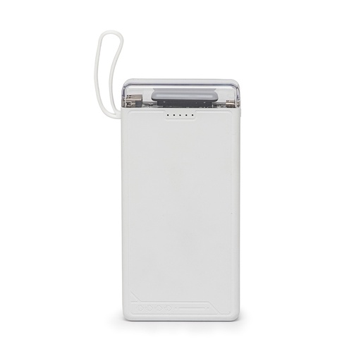 [X172987] POWER BANK 10.000MAH C/ LANTERNA E MULTISSAÍDAS