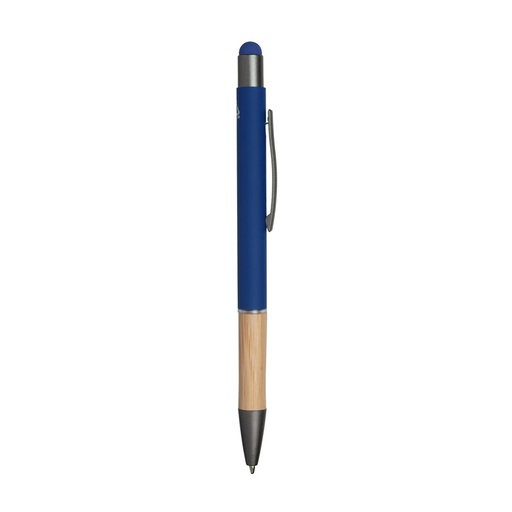[X157279] CANETA TOUCH SCREEN ALUMÍNIO E BAMBU