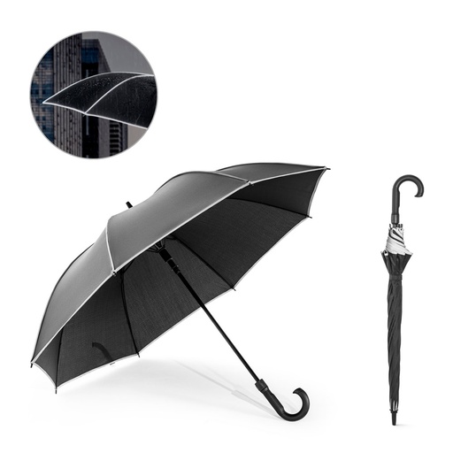 [99163-103] FINNLEY. Guarda-chuva de 27" em poliéster 100% reciclado pongee 190T à prova de vento