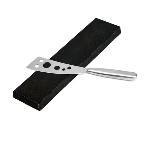 [UD-00080] FACA EM AÇO INOX ESCOVADO TAMANHO 5" COM 6 FUROS