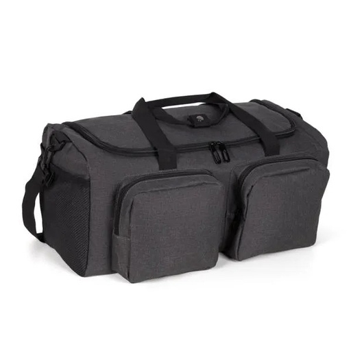 [MA-09052] BOLSA ESPORTIVA EM RPET - CINZA ESCURO - 30L