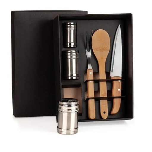 [KT-90107] KIT PARA COZINHA E TEMPERO - 6 PÇS