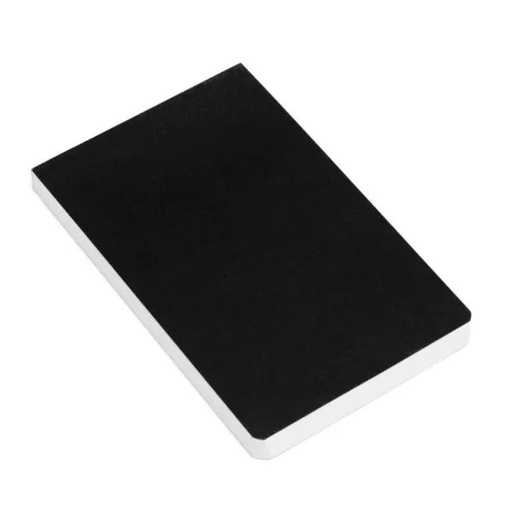 [LE-32001] BLOCO PARA ANOTAÇÕES SIMPLES - PRETO - 100 FLS