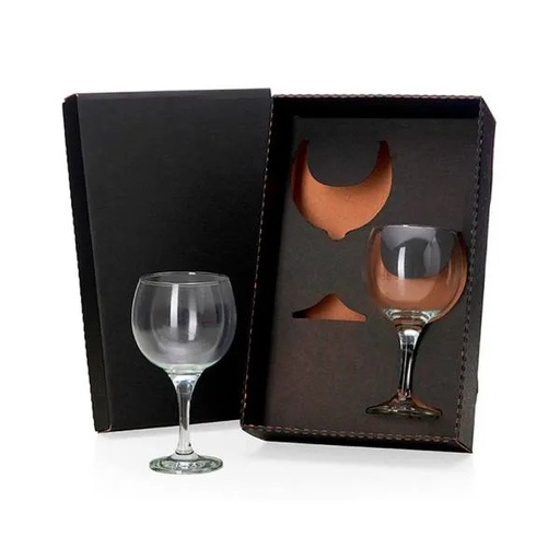 [VI-08622] JOGO DE TAÇAS PARA GIN - 2 PÇS - 600ML