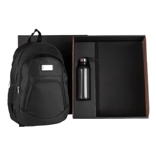 [KT-9043S] KIT MOCHILA COM SQUEEZE - 2 PÇS