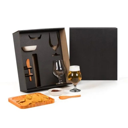 [KT-9021B] KIT PETISCO, PATE E CERVEJA - 7 PÇS