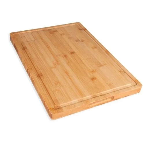 [TA-46003] TÁBUA PARA CHURRASCO EM BAMBU PREMIUM - 49X35X3CM