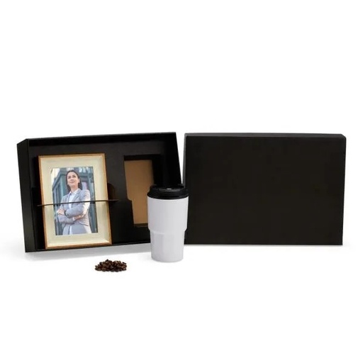 [KT-90506] KIT COPO TÉRMICO E PORTA RETRATO - 2 PÇS