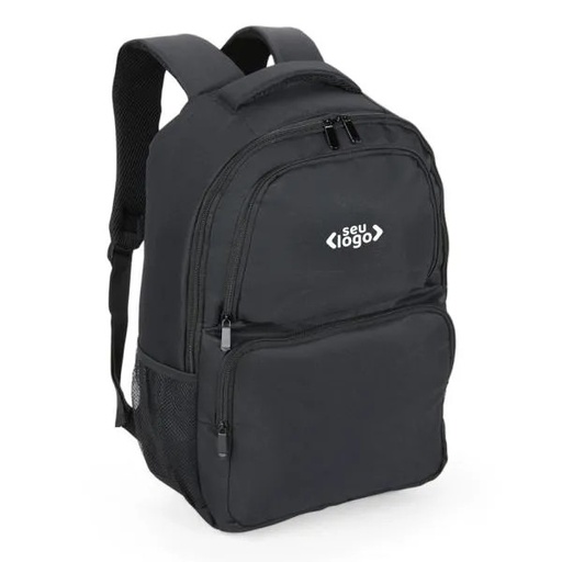 [MA-02011] MOCHILA EM POLYESTER 600D - 28L - PRETA