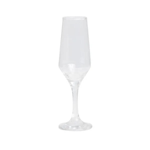 [VI-00721-900] TAÇA DE VIDRO P/ CHAMPAGNE - 186 ML