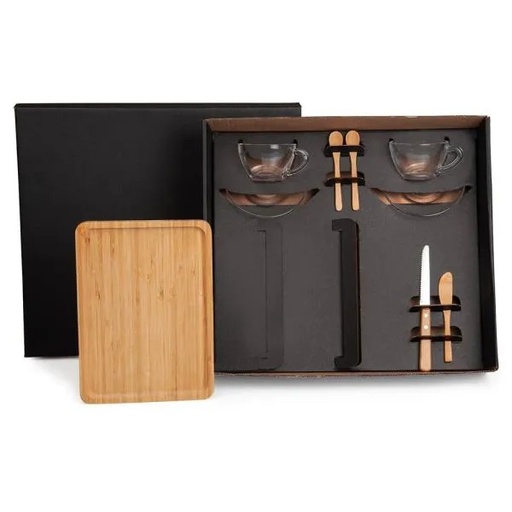 [KT-90142] KIT PARA CAFE / CHÁ - 9 PÇS