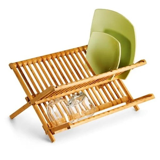 [PU-00303] ESCORREDOR DE PRATOS EM BAMBU QUIOTO