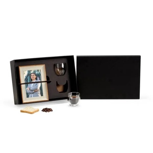 [KT-90501] KIT PORTA RETRATO E COPOS - 3 PÇS