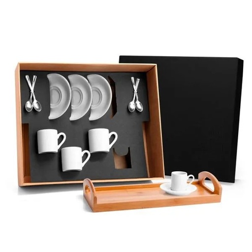 [KT-90095] KIT PARA CAFEZINHO - 13 PÇS