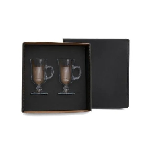 [VI-00812] JOGO DE CANECAS PARA CAFÉ - 2 PÇS - 130ML