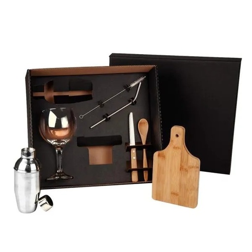 [KT-90190] KIT PARA GIN / DRINKS - 7 PÇS