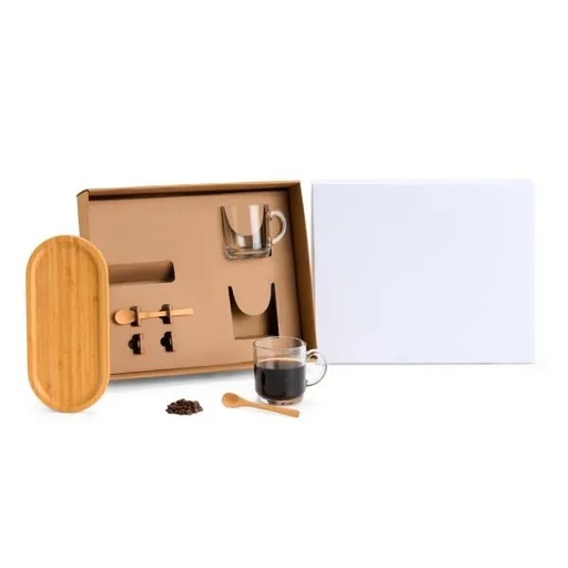 [KT-90257-BCO] KIT PARA CAFÉ - 5 PÇS