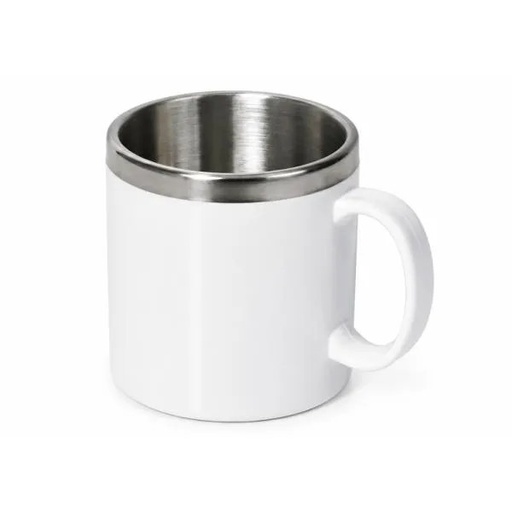 [IC-00330] CANECA EM AÇO INOX/POLIESTIRENO - 300 ML