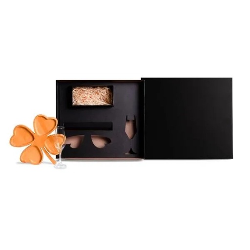 [KT-90338] KIT PETISCO E CHAMPAGNE - 2 PÇS - NÃO ACOMPANHA GARRAFA