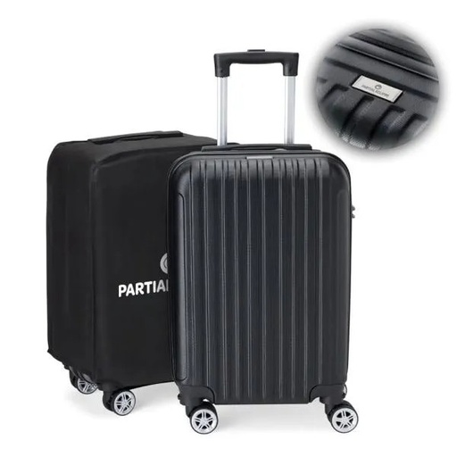 [MA-05021] MALA DE VIAGEM EM ABS RÍGIDO COM RODINHAS 360º - 37L