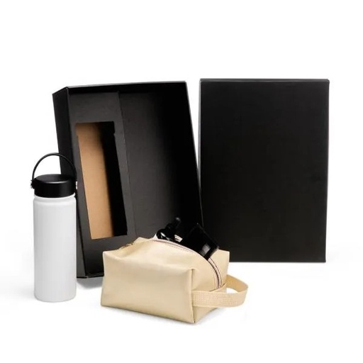 [KT-90539] KIT NECESSAIRE E GARRAFA - 2 PÇS