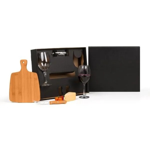 [KT-90599] KIT PARA QUEIJO / VINHO - 5 PÇS