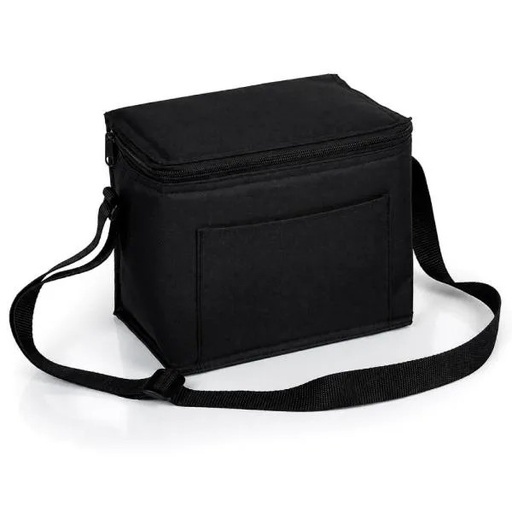 [MA-15121] BOLSA TÉRMICA PRETA - 4L - 20X15X16CM -  NÃO IMPERMEÁVEL
