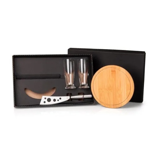 [KT-90010] KIT QUEIJO E CERVEJA - 4 PEÇAS