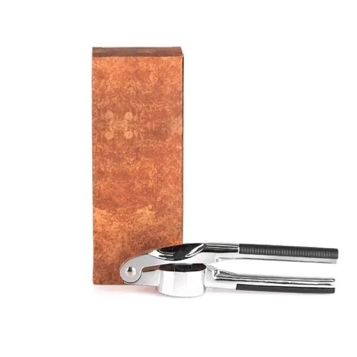[TE-01001] AMASSADOR DE ALHO EM METAL