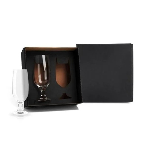 [VI-00302] JOGO DE COPOS VIDRO P/CERVEJA / DRINK 300 ML - 2 PÇS
