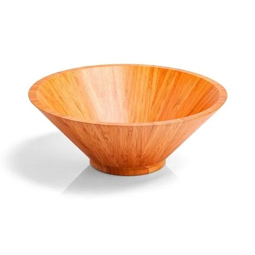 [RE-00303] CUMBUCA EM BAMBU PEQUIN REDONDA - 3 L