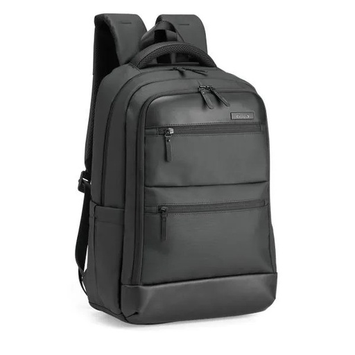 [MA-02751] MOCHILA EM PU/POLYESTER - PREMIUM - 24L - PRETA