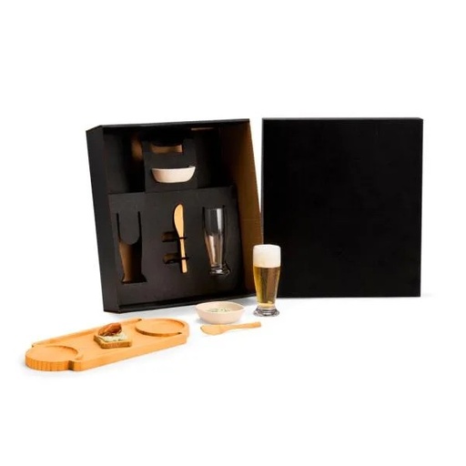 [KT-90473] KIT PARA PETISCO E CERVEJA - 7 PÇS