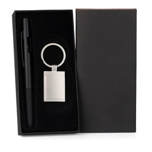 [CC-73061] CANETA E CHAVEIRO - PRETO