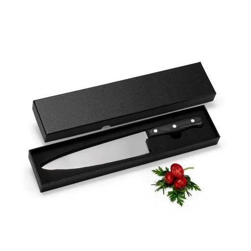 [UD-02073] FACA PREMIUM EM MADEIRA /INOX - PRETO