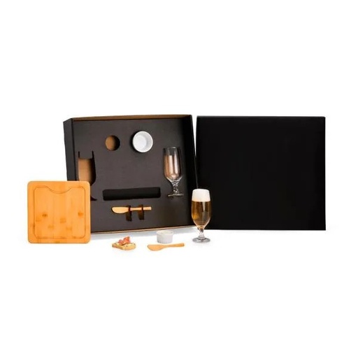 [KT-90479] KIT PARA QUEIJO E CERVEJA - 7 PÇS
