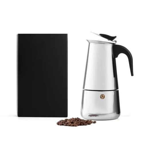 [IG-00320] CAFETEIRA ITALIANA EM AÇO INOX - 350 ML