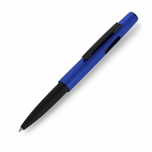 [CI-73003] CANETA ESFEROGRÁFICA EM ABS COM TAMPA PONTA TOUCH AZUL
