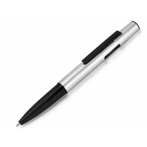[CI-73000] CANETA ESFEROGRÁFICA EM ABS COM TAMPA E PONTA TOUCH PRATA