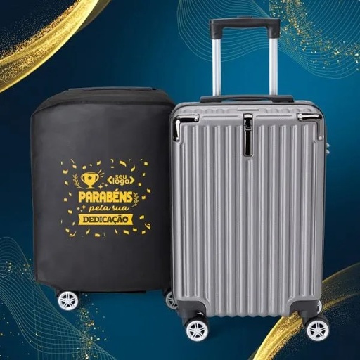 [MA-05122] MALA DE VIAGEM EM ABS RÍGIDO COM RODINHAS 360º - 40L